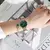 Relógio Feminino Sofisticação Verde - pepperstore