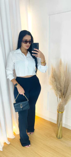 Imagem do Camiseta Social - Cropped