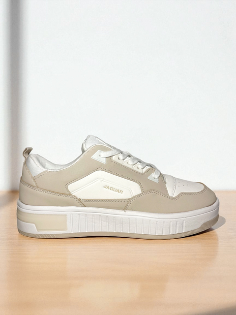 Zapatillas Jaguar Mujer Beige