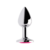 Plug Anal Metal Com Pedra P Sensual Love