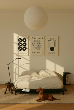 Series Bauhaus x 3 cuadros