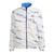 Jaqueta Corta-Vento Seleção Itália 24/25 - Masculina Adidas - Branca com detalhes em azul