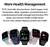 Smartwatche Relógio Inteligente Mulheres 2025 Novo ECG + PPG Monitoramento Pressão Arterial - comprar online