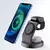 Suporte de Carregador Magnético sem Fio para iPhone, iWatch, AirPods