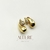 Brinco Gota Dupla Lisa e Cravejada Banhado a Ouro 18K - comprar online