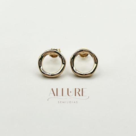 Brinco Círculo (P) Banhado a Ouro 18K - comprar online