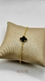 Pulseira Trevo Preto Banhado a Ouro 18K - comprar online