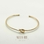 Bracelete Nó Banhado a Ouro 18K - comprar online