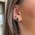 Kit Colar e Brinco Gota Esmeralda Banhado a Ouro 18K - Allure