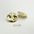 Brinco Martelado Banhado a Ouro 18K - comprar online