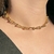 Colar Elos Tiffany Banhado a Ouro 18K - Allure