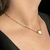 Colar Coração White Banhado a Ouro 18K - Allure