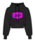 Moletom Cropped Jt Pink