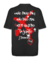 Camiseta oversized NÃO PAGO PAU na internet