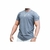 CAMISETA PREMIUM BÁSICA _ MODELO LONGLINE _ COR CINZA ESCURO/MESCLA - loja online