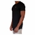 CAMISETA PREMIUM _ MODELO LONGLINE _ COR PRETA - comprar online