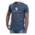 CAMISETA PREMIUM ESTAMPADA _ MODELO LONGLINE _ COR CINZA ESCURO/MESCLA - comprar online