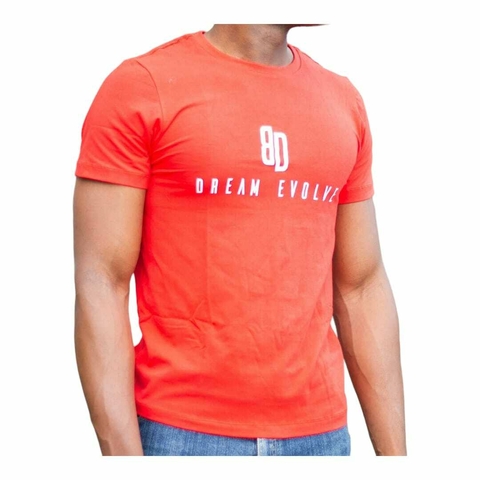 CAMISETA UNISSEX ESTAMPADA PREMIUM - BARRA RETA - COR VERMELHA - comprar online