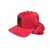 Boné Vermelho Premium _ Aba reta_ 100% Camurça - comprar online