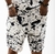 CONJUNTO PREMIUM EXCLUSIVO ESTAMPADO TIPO EXPLOSÃO DE CAMISETA E BERMUDA DA MARCA BENDOR - loja online