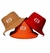 KIT 3 CHAPÉUS/BUCKETS PREMIUM UNISSEX _ CORES MARROM/CARAMELO, VERMELHA E LARANJA - comprar online