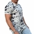 CAMISETA MASCULINA COM ESTAMPA EXCLUSIVA _ COR BRANCA OFF WHITE - comprar online