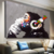 Quadro Estilo De Homem Com Fones De Ouvido - comprar online