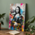 Quadro Estilo De Pato Vestindo Chapéu E Óculo - comprar online