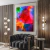Quadro Estilo Abstrata Colorida Com Aquarelas - comprar online