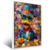 Quadro Personagem De Desenho Animado Cercado - comprar online