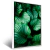 Imagem do Quadro Close Up De Planta Verde E Branca
