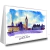 Quadro London Skyline Watercolor Painting - comprar online