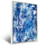 Quadro Estilo Azul E Branca Com Grande Quanti - comprar online