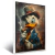 Imagem do Quadro Estilo De Pato Usando Chapéu E Fumando