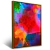 Quadro Estilo Abstrata Colorida Com Aquarelas - comprar online