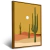 Quadro Cena Do Deserto Com Cactos - comprar online