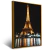 Quadro Foto Da Torre Eiffel Iluminada À Noite - comprar online