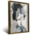 Quadro Estilo De Mulher Com Rosto Preto E Bra - loja online