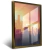 Quadro Paisagem Urbana Com Pôr Do Sol Ao Fund