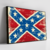 Imagem do Quadro Bandeira Confederada Com Estrelas