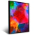 Quadro Estilo Abstrata Colorida Com Aquarelas - comprar online