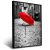 Quadro Guarda Chuva Vermelho Está Sentado Na - comprar online