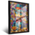Quadro Personagem De Desenho Animado Cercado - comprar online