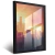 Quadro Paisagem Urbana Com Pôr Do Sol Ao Fund na internet