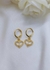 Brinco Argola de Coração Banhado a Ouro - comprar online