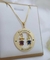 Colar Mandala Com Dois Nomes e Pingentes De Filhos Banhado a Ouro - comprar online