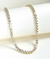 Corrente Riviera Redonda 4mm Banhada a Ouro - comprar online