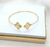 Bracelete de Trevo Banhado a Ouro - comprar online