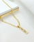 Corrente Masculina Grumet Com Pingente De Plaquinha (s) Personalizada (s) Banhada a Ouro - comprar online