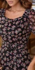 Vestido Angélica preto floral na internet